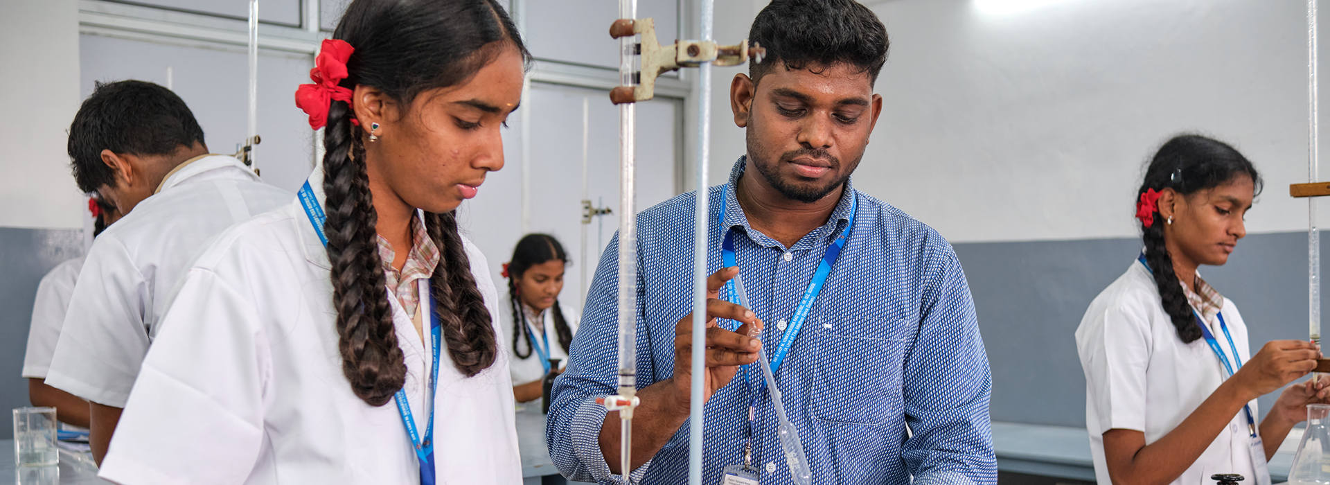 Students playing sports